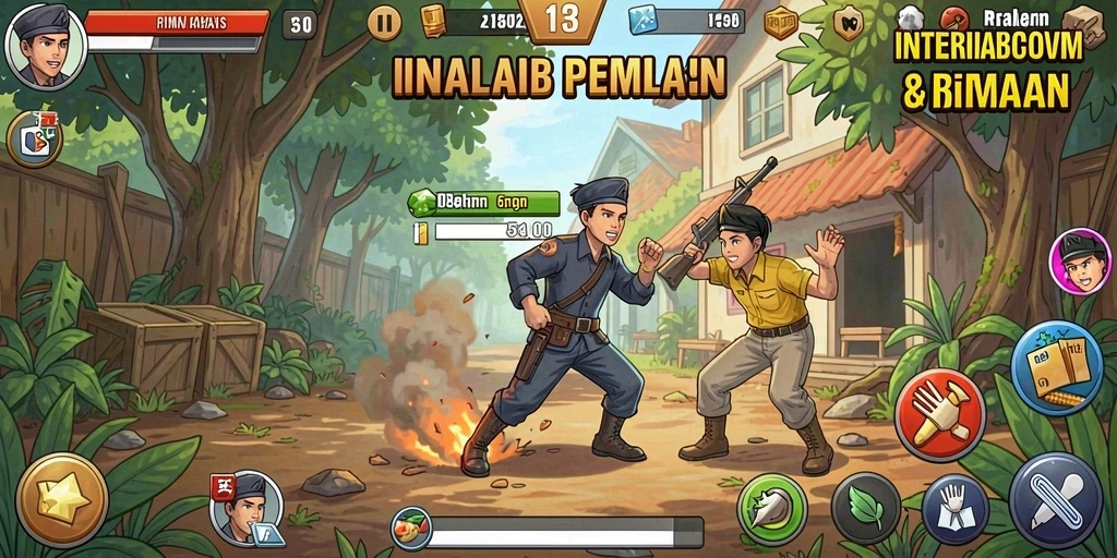 Tampilan antarmuka yang ramah pengguna dan menarik.