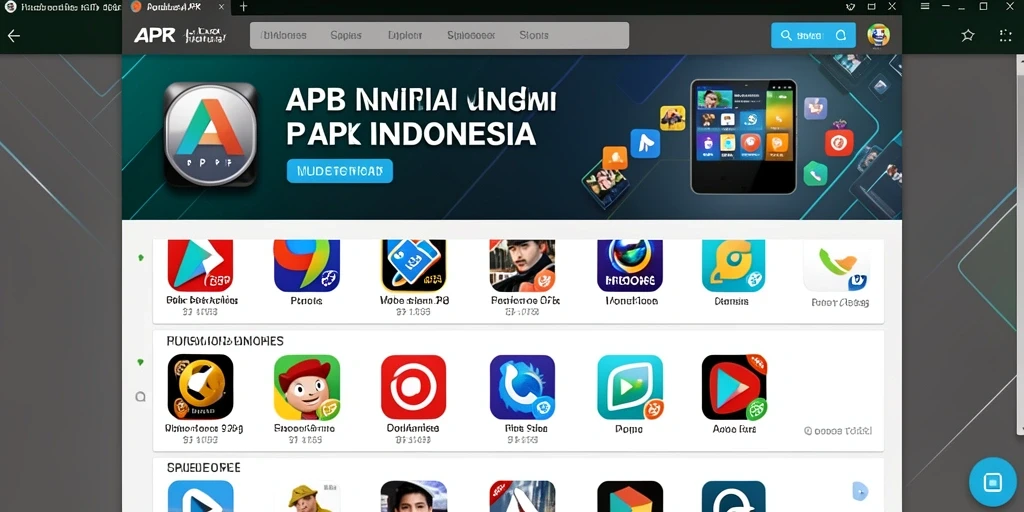 Tampilan awal aplikasi yang menarik dan user-friendly.