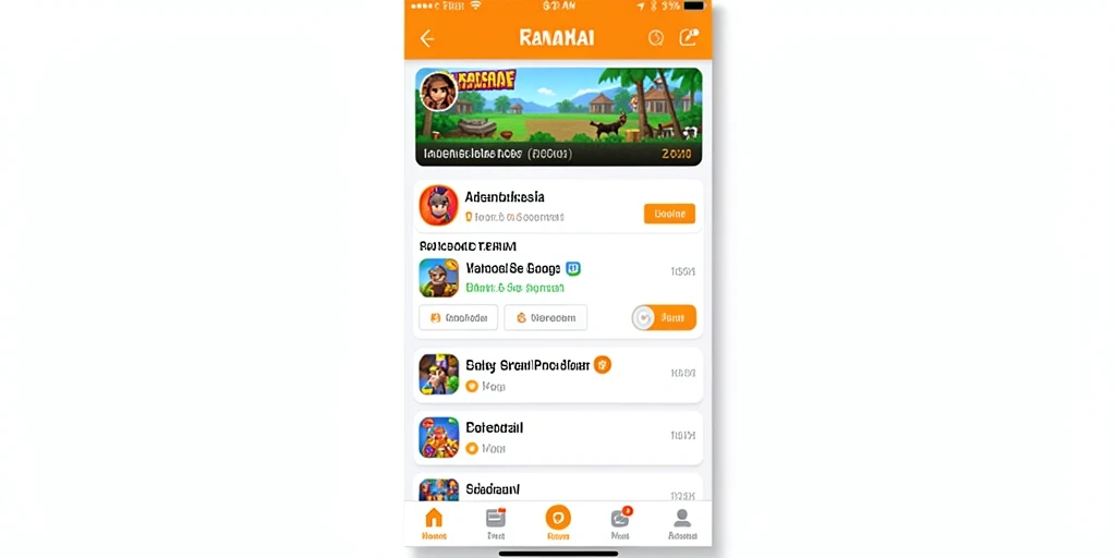 Tampilan antarmuka 6RT yang menarik dan interaktif.