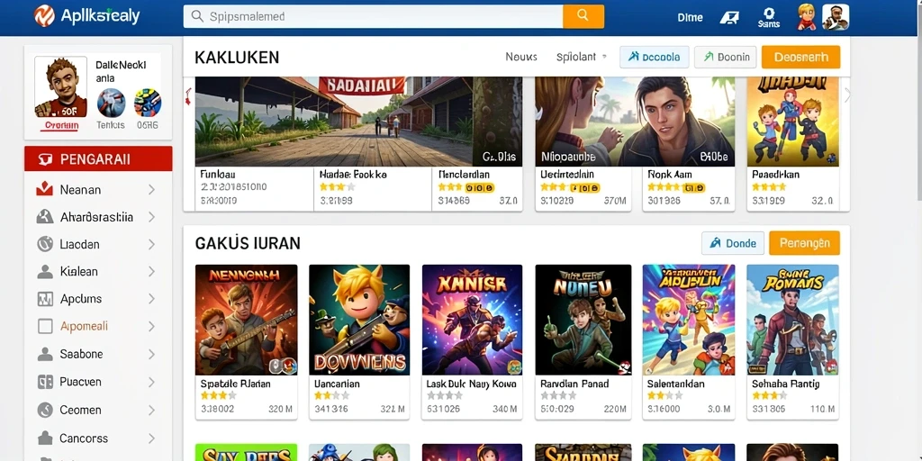 Tampilan antarmuka yang ramah pengguna.
