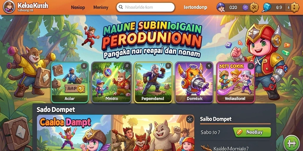 Tampilan antarmuka yang sleek dan user-friendly.