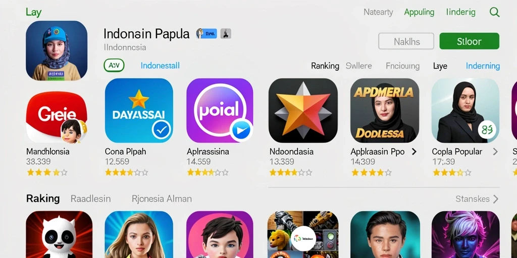 Tampilan dashboard yang menarik dan informatif.