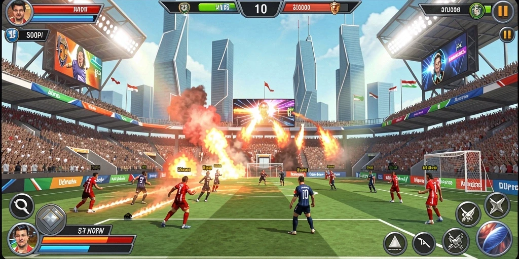 Tampilan level pertama yang menakjubkan.