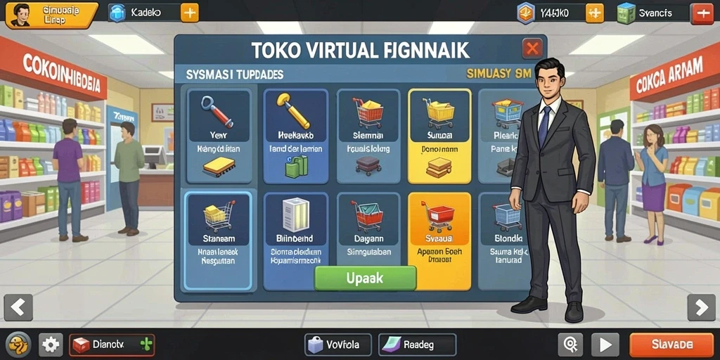 Tampilan antarmuka FB168 yang modern dan menarik.