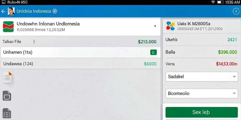 Tampilan antarmuka G9VIP yang menarik dan mudah dinavigasi.