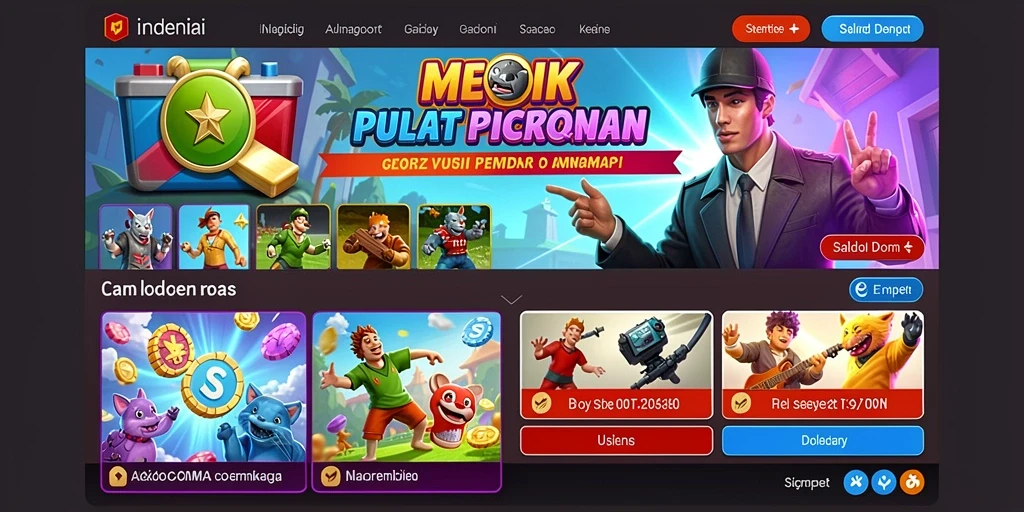 Tampilan antarmuka JUARA666 yang menarik dan modern.