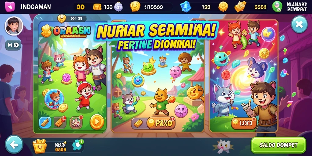 Tampilan antarmuka yang user-friendly dan menarik.