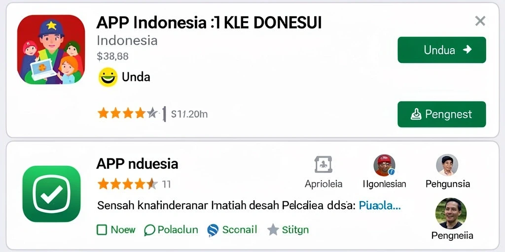 Tampilan antarmuka yang ramah pengguna.