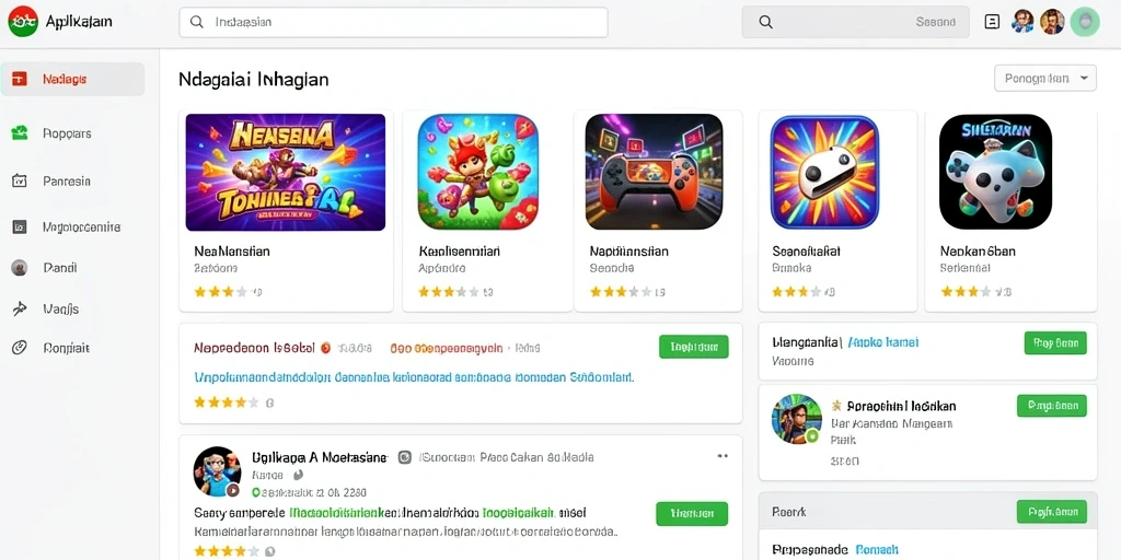 Tampilan antarmuka yang menarik dan mudah dinavigasi.