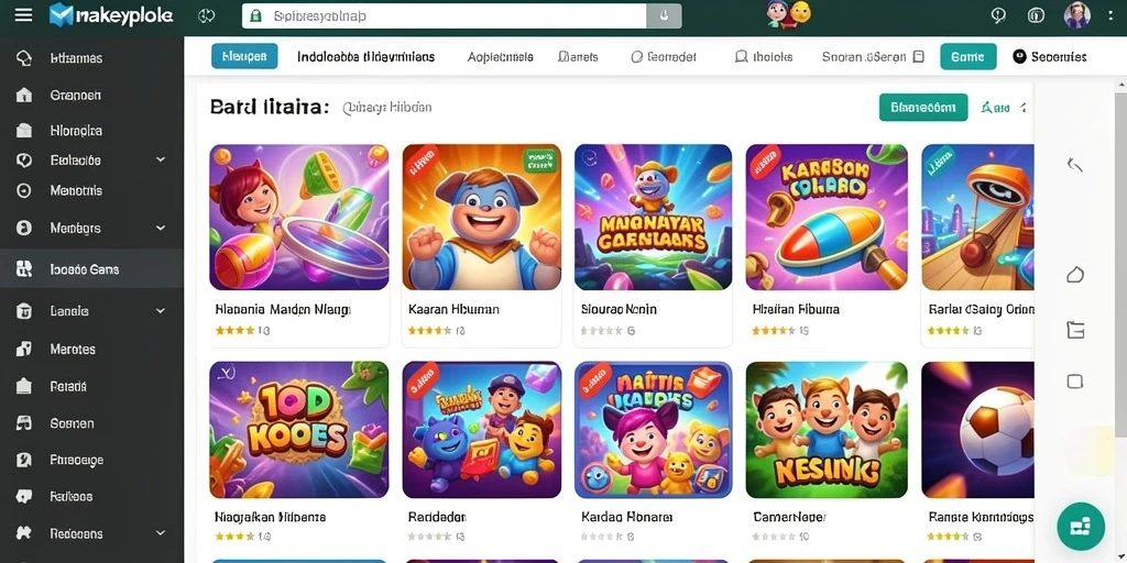 Tampilan antarmuka yang user-friendly dan menarik.