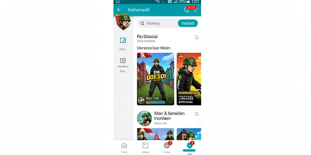 Tampilan antarmuka yang menarik dan mudah digunakan.