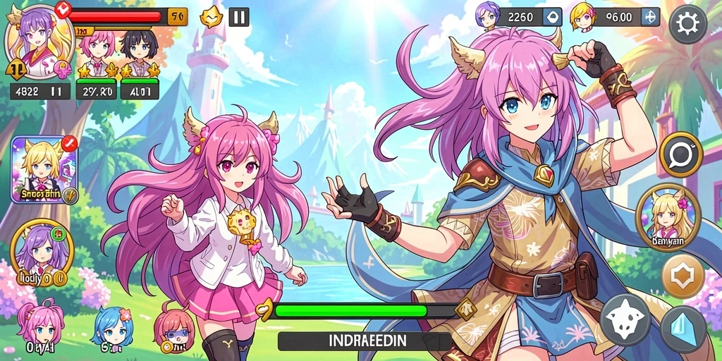 Tampilan antarmuka pengguna yang modern dan menarik.